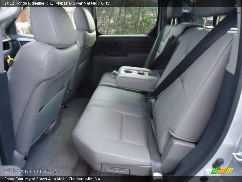  2012 Ridgeline RTL Gray Interior