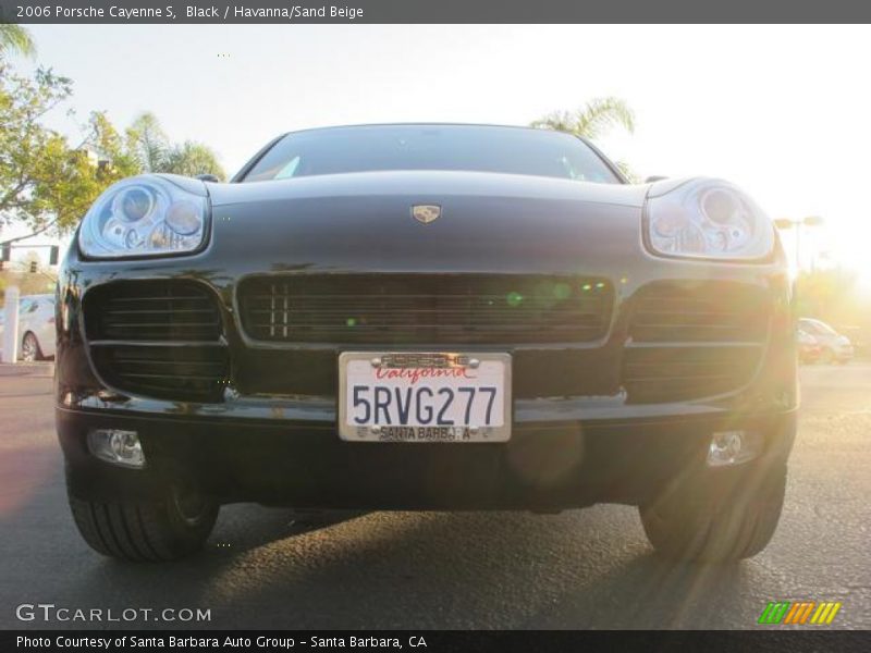 Black / Havanna/Sand Beige 2006 Porsche Cayenne S