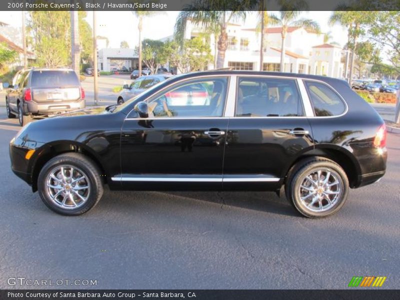 Black / Havanna/Sand Beige 2006 Porsche Cayenne S