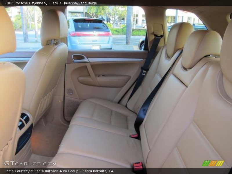 Black / Havanna/Sand Beige 2006 Porsche Cayenne S