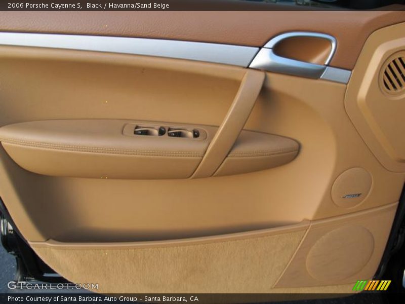Black / Havanna/Sand Beige 2006 Porsche Cayenne S