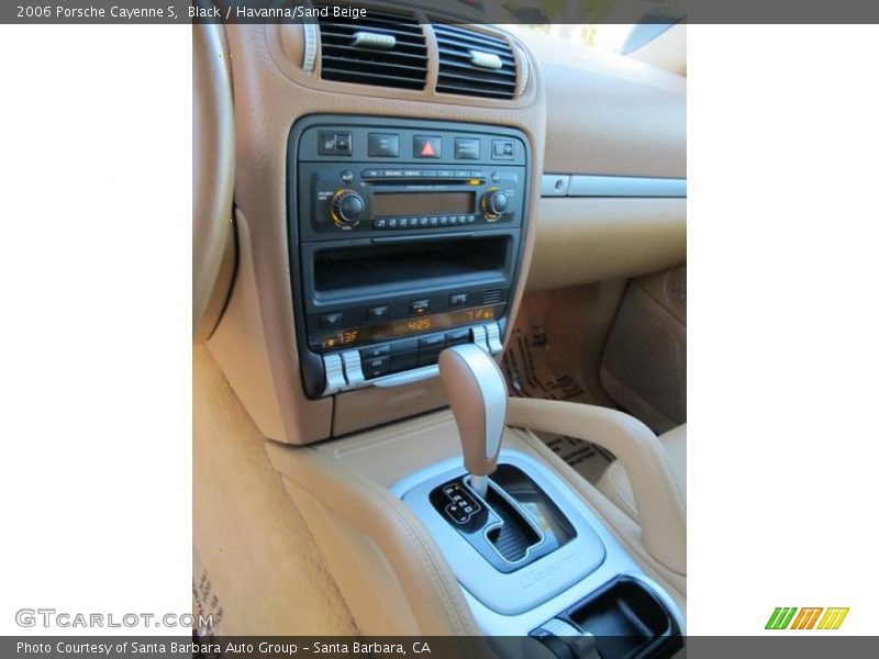 Black / Havanna/Sand Beige 2006 Porsche Cayenne S