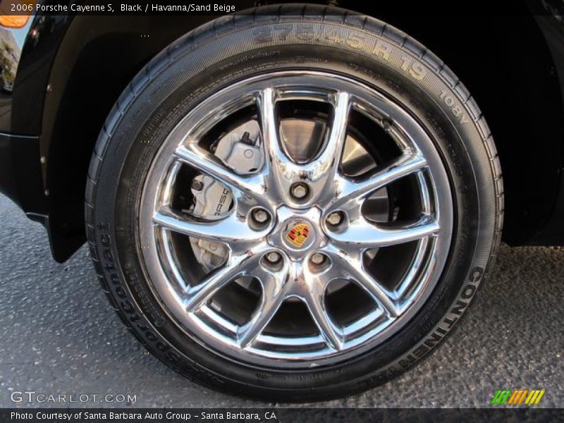 Black / Havanna/Sand Beige 2006 Porsche Cayenne S