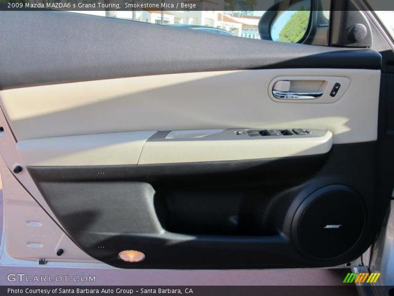 Smokestone Mica / Beige 2009 Mazda MAZDA6 s Grand Touring