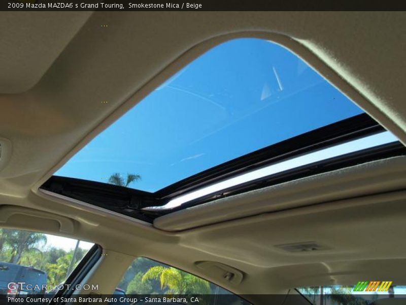 Smokestone Mica / Beige 2009 Mazda MAZDA6 s Grand Touring