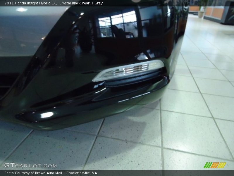 Crystal Black Pearl / Gray 2011 Honda Insight Hybrid LX