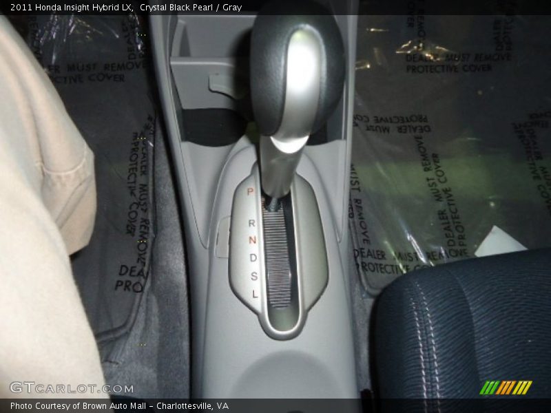  2011 Insight Hybrid LX CVT Automatic Shifter
