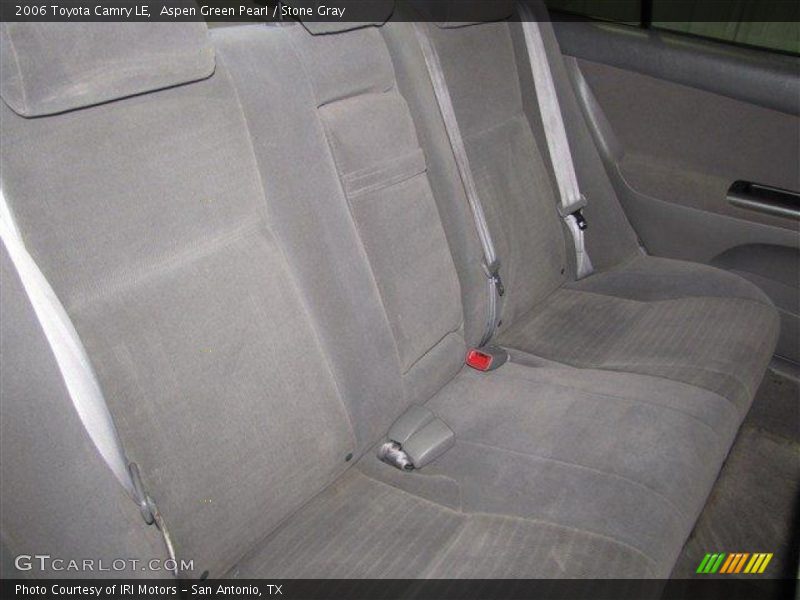 Aspen Green Pearl / Stone Gray 2006 Toyota Camry LE