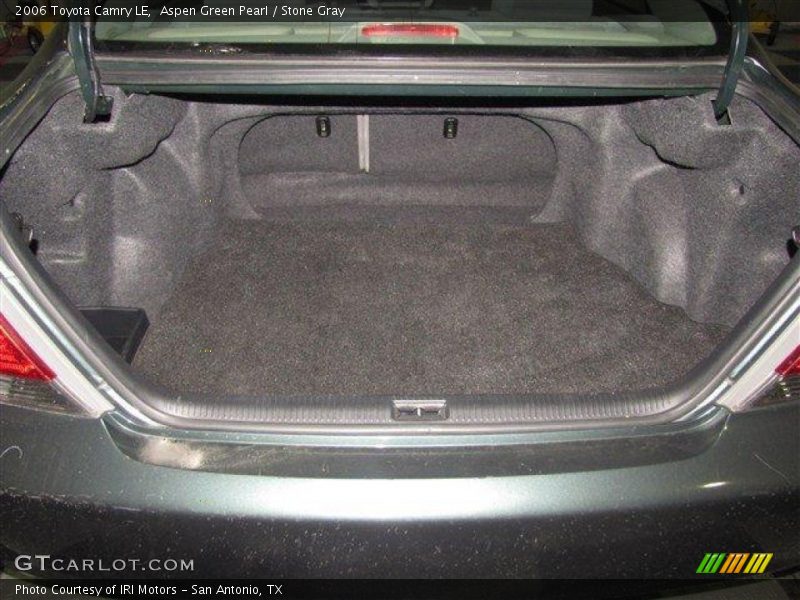 Aspen Green Pearl / Stone Gray 2006 Toyota Camry LE