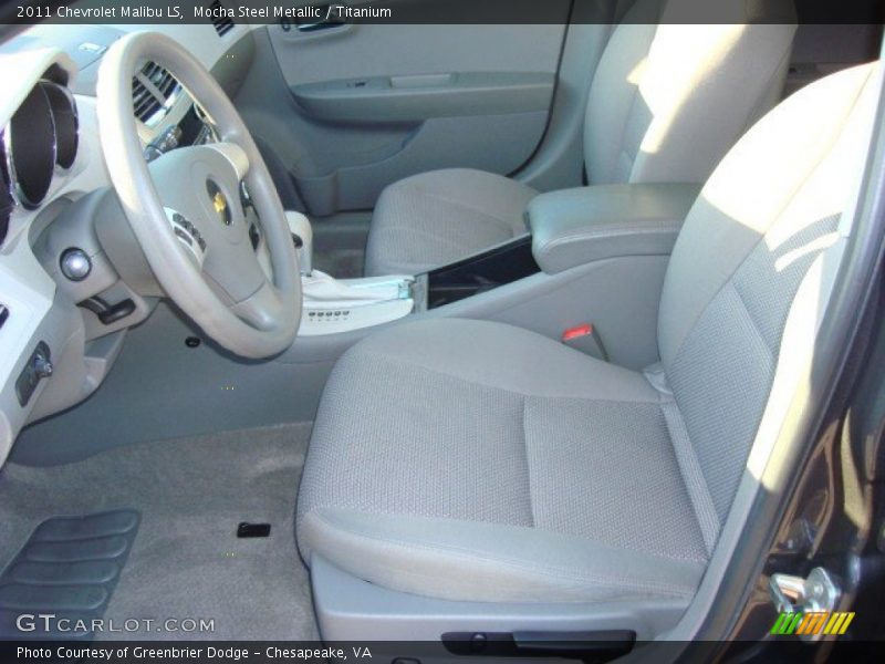 Mocha Steel Metallic / Titanium 2011 Chevrolet Malibu LS