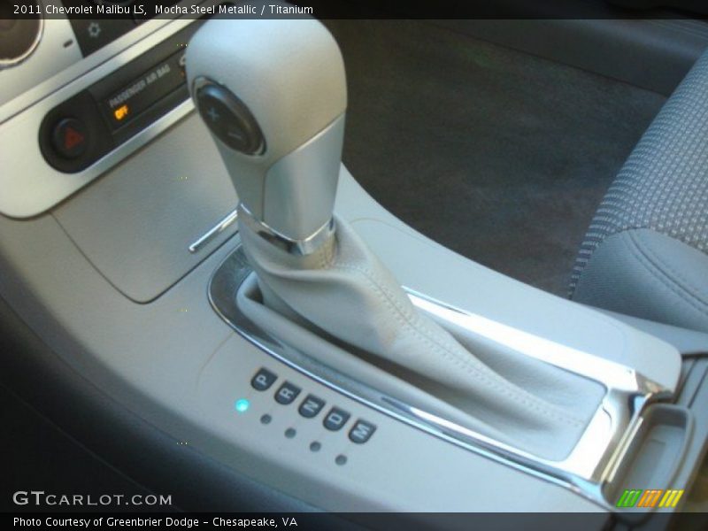 Mocha Steel Metallic / Titanium 2011 Chevrolet Malibu LS