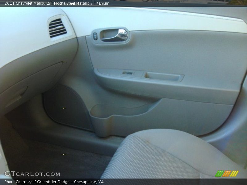 Mocha Steel Metallic / Titanium 2011 Chevrolet Malibu LS