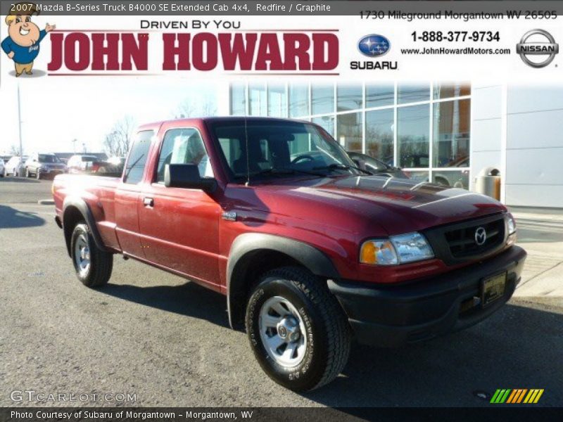 Redfire / Graphite 2007 Mazda B-Series Truck B4000 SE Extended Cab 4x4