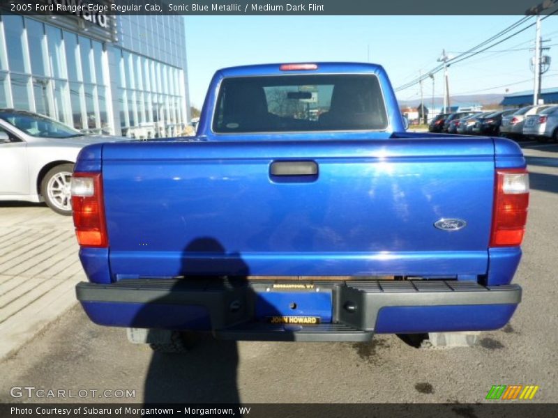 Sonic Blue Metallic / Medium Dark Flint 2005 Ford Ranger Edge Regular Cab