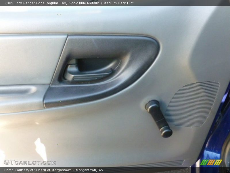 Sonic Blue Metallic / Medium Dark Flint 2005 Ford Ranger Edge Regular Cab