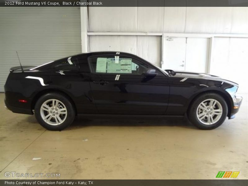 Black / Charcoal Black 2012 Ford Mustang V6 Coupe
