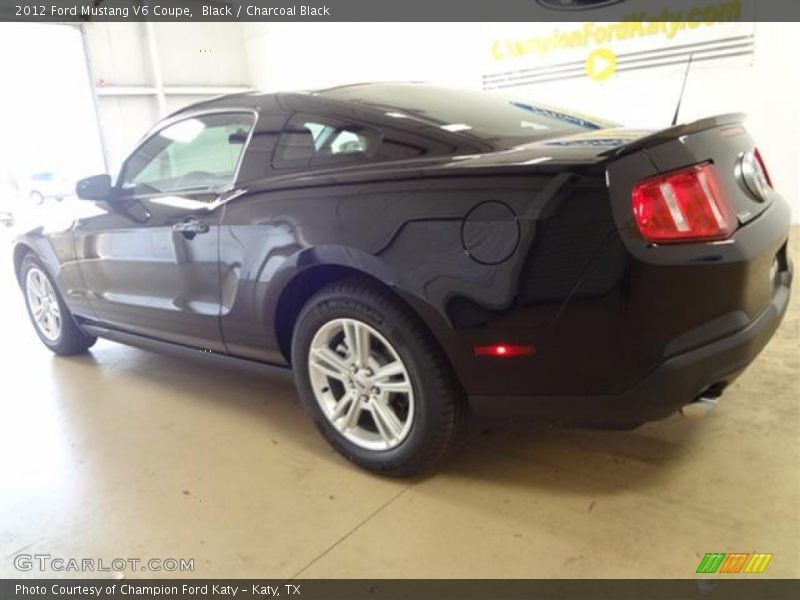 Black / Charcoal Black 2012 Ford Mustang V6 Coupe