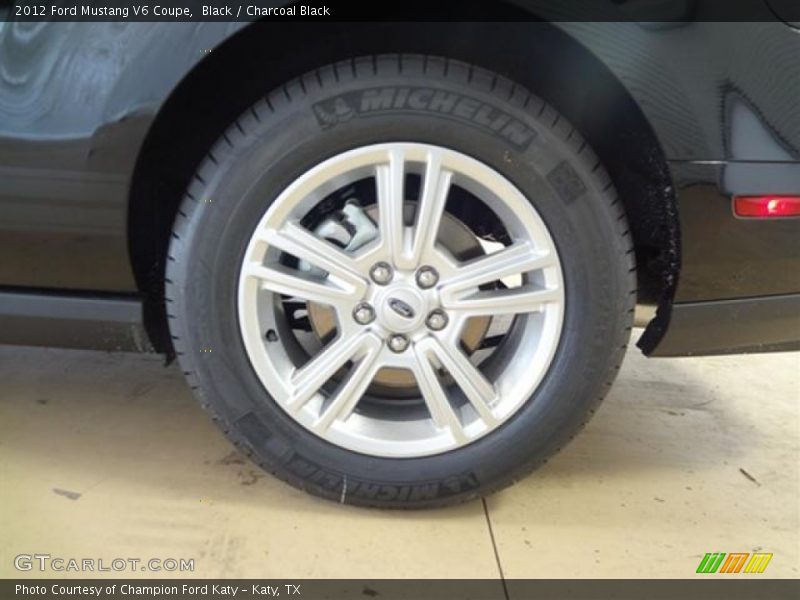 Black / Charcoal Black 2012 Ford Mustang V6 Coupe