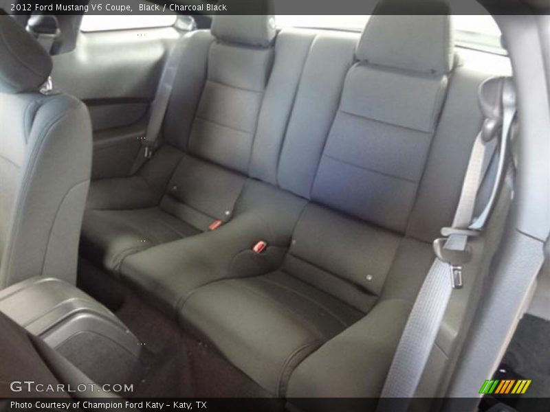 Black / Charcoal Black 2012 Ford Mustang V6 Coupe