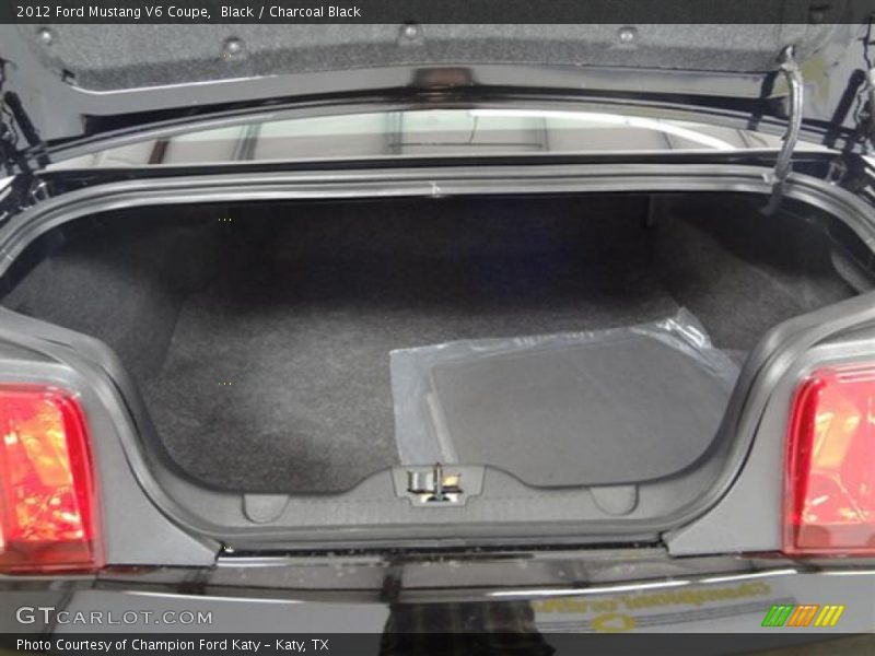 Black / Charcoal Black 2012 Ford Mustang V6 Coupe