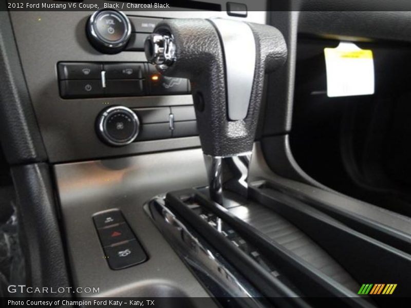 Black / Charcoal Black 2012 Ford Mustang V6 Coupe