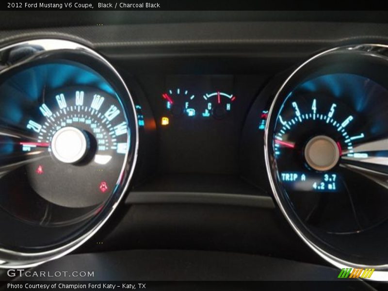 Black / Charcoal Black 2012 Ford Mustang V6 Coupe