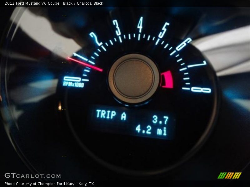 Black / Charcoal Black 2012 Ford Mustang V6 Coupe