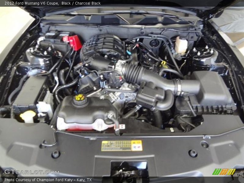 Black / Charcoal Black 2012 Ford Mustang V6 Coupe