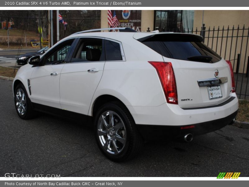 Platinum Ice Tricoat / Ebony/Titanium 2010 Cadillac SRX 4 V6 Turbo AWD