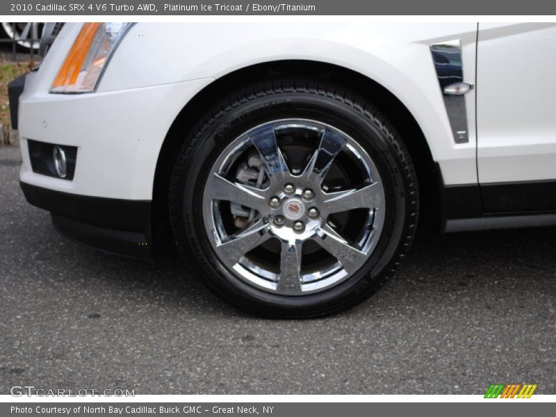 Platinum Ice Tricoat / Ebony/Titanium 2010 Cadillac SRX 4 V6 Turbo AWD