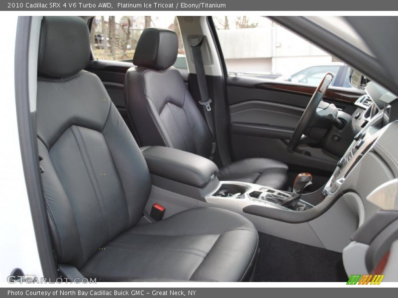  2010 SRX 4 V6 Turbo AWD Ebony/Titanium Interior