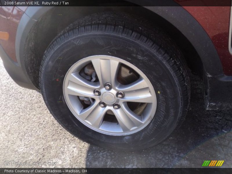 Ruby Red / Tan 2008 Saturn VUE XE