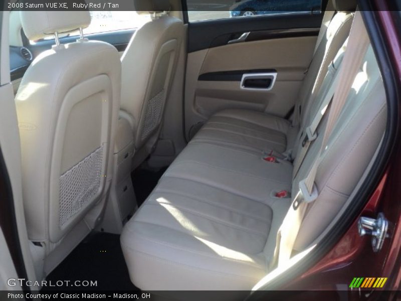 Ruby Red / Tan 2008 Saturn VUE XE