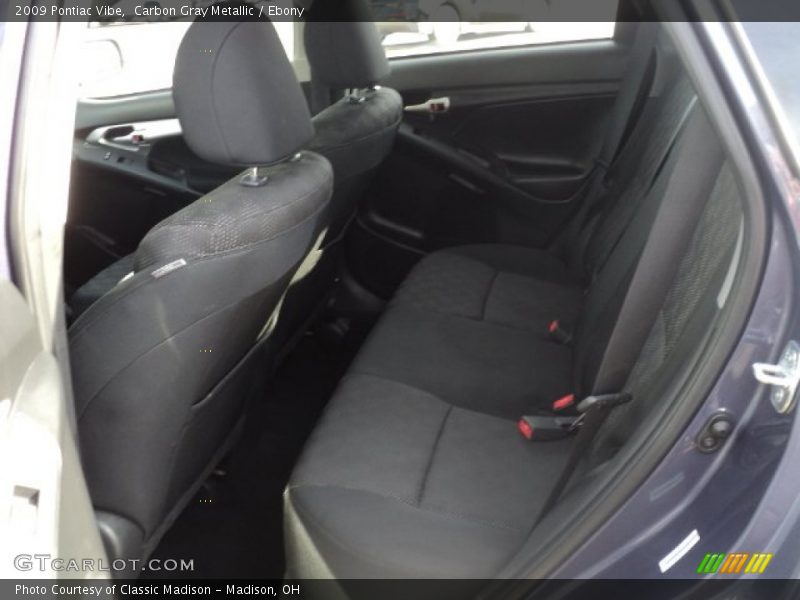 Carbon Gray Metallic / Ebony 2009 Pontiac Vibe