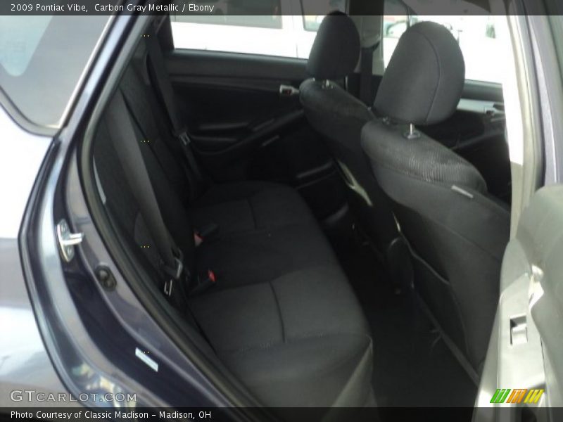 Carbon Gray Metallic / Ebony 2009 Pontiac Vibe