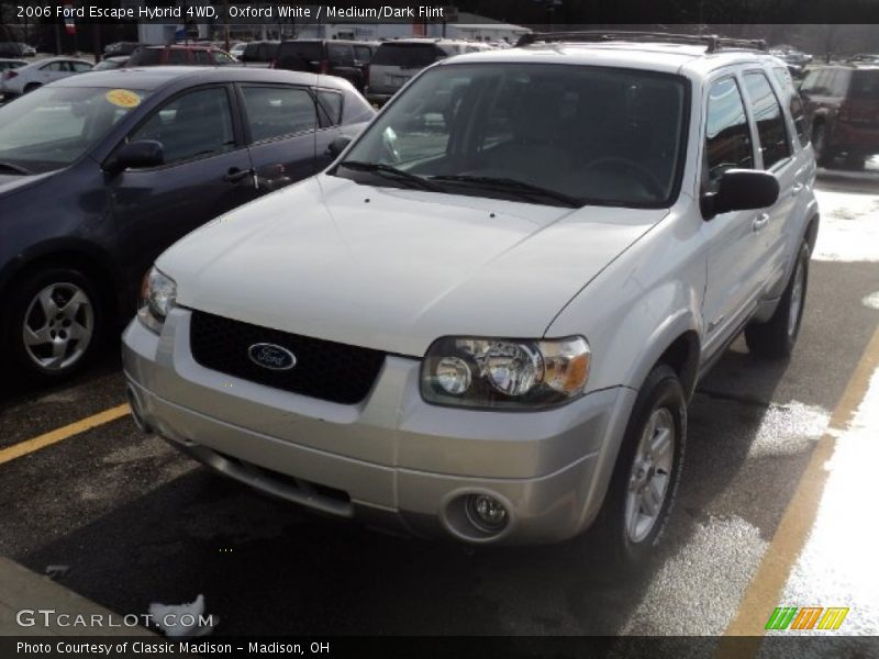 Oxford White / Medium/Dark Flint 2006 Ford Escape Hybrid 4WD