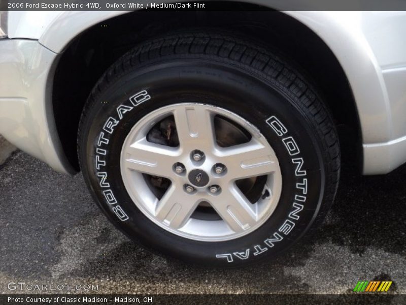 Oxford White / Medium/Dark Flint 2006 Ford Escape Hybrid 4WD