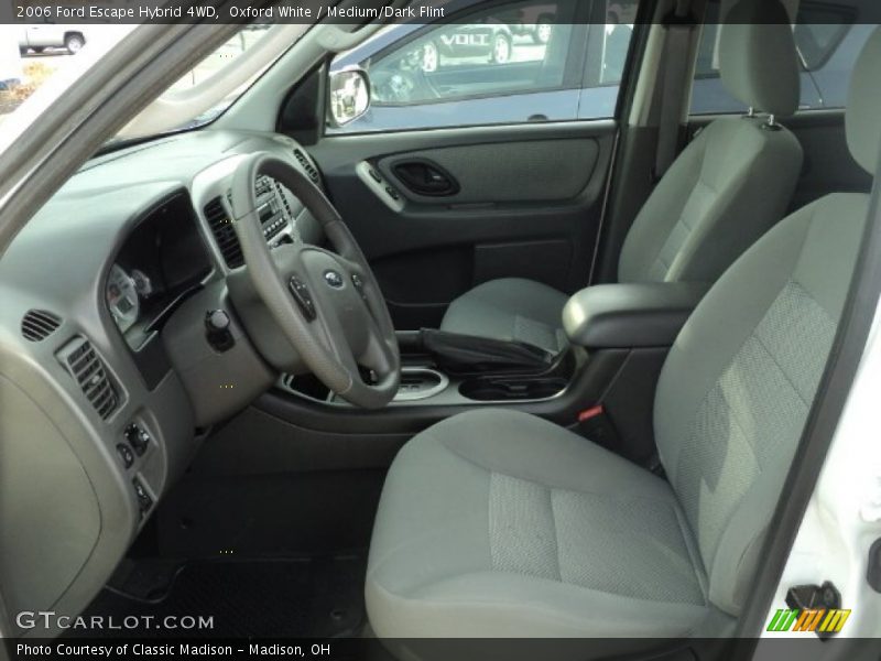 Oxford White / Medium/Dark Flint 2006 Ford Escape Hybrid 4WD