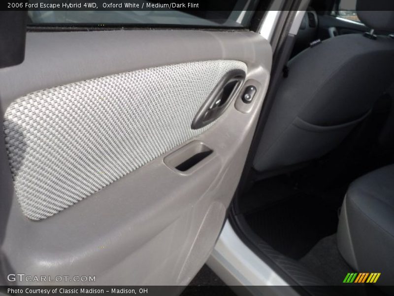 Oxford White / Medium/Dark Flint 2006 Ford Escape Hybrid 4WD