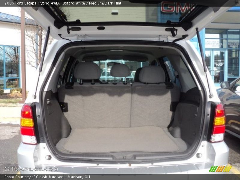  2006 Escape Hybrid 4WD Trunk