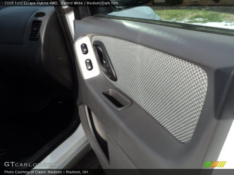Oxford White / Medium/Dark Flint 2006 Ford Escape Hybrid 4WD