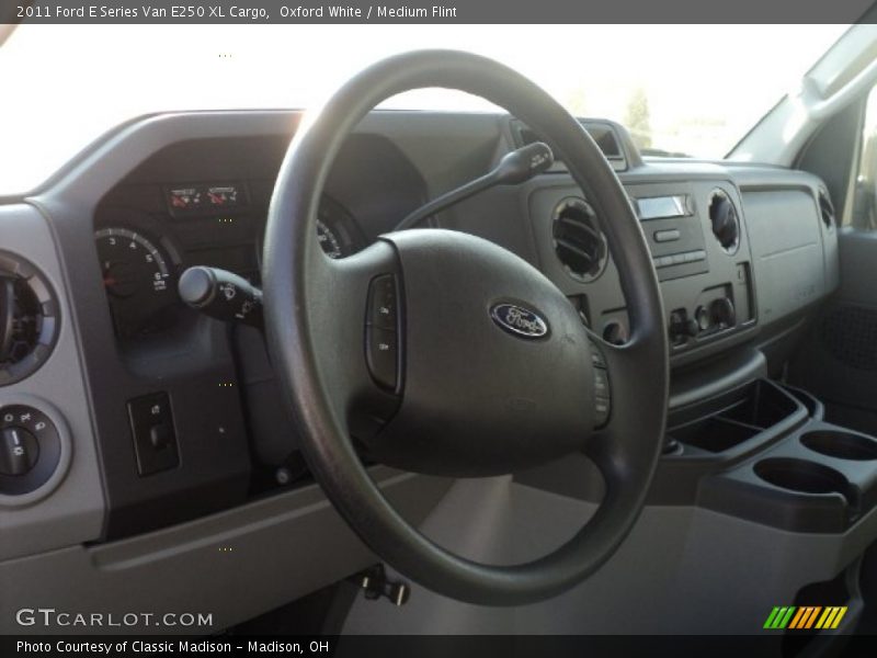 Oxford White / Medium Flint 2011 Ford E Series Van E250 XL Cargo