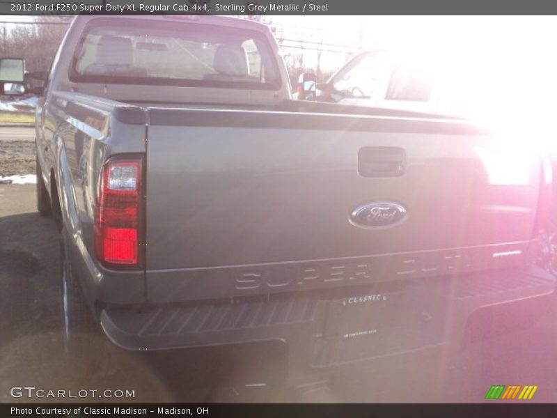 Sterling Grey Metallic / Steel 2012 Ford F250 Super Duty XL Regular Cab 4x4
