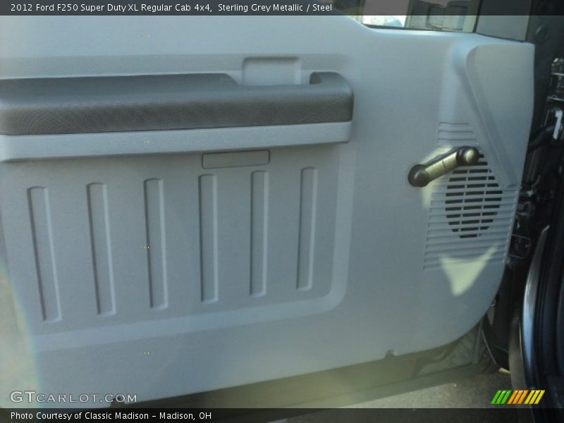 Sterling Grey Metallic / Steel 2012 Ford F250 Super Duty XL Regular Cab 4x4