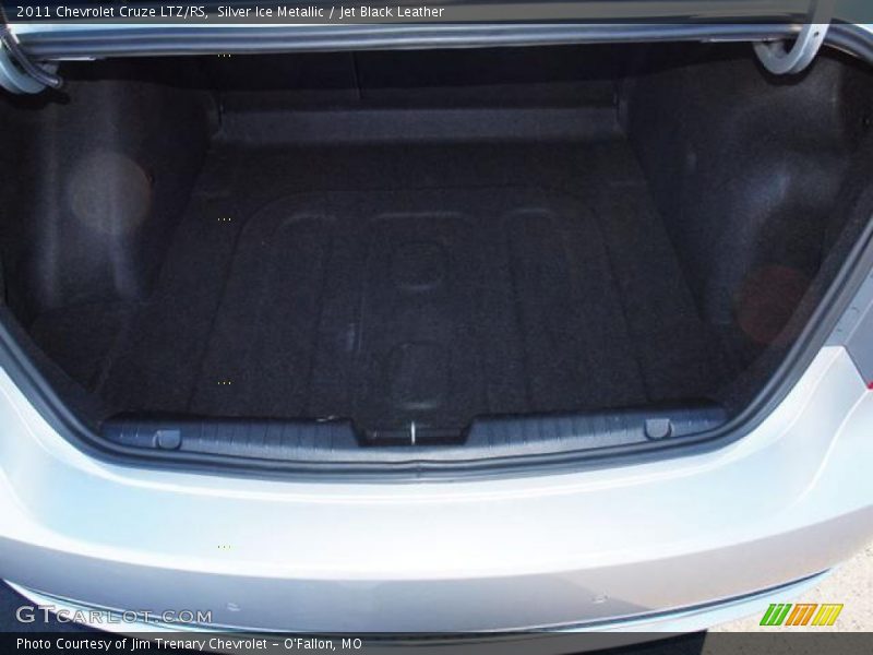 Silver Ice Metallic / Jet Black Leather 2011 Chevrolet Cruze LTZ/RS