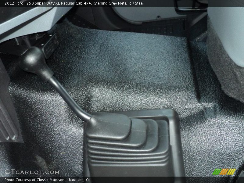 Sterling Grey Metallic / Steel 2012 Ford F250 Super Duty XL Regular Cab 4x4