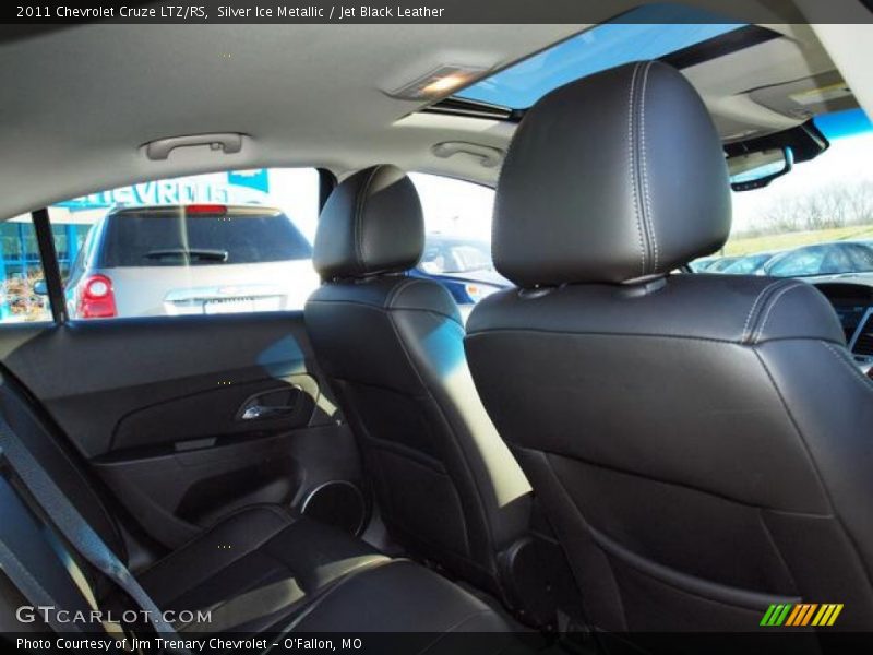 Silver Ice Metallic / Jet Black Leather 2011 Chevrolet Cruze LTZ/RS