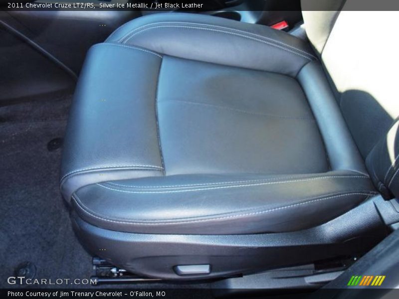 Silver Ice Metallic / Jet Black Leather 2011 Chevrolet Cruze LTZ/RS