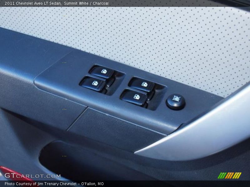 Summit White / Charcoal 2011 Chevrolet Aveo LT Sedan
