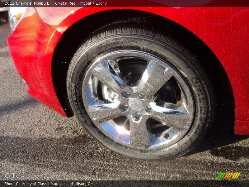 Crystal Red Tintcoat / Ebony 2012 Chevrolet Malibu LT